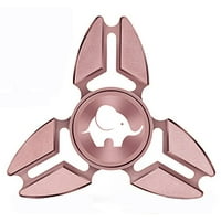 Fidget Spinner Tri-Spinner Aluminum Metal Tribal Elephant